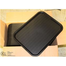 CASE OF CAFETERIA TRAYS