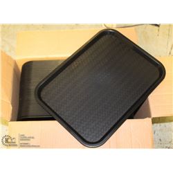 CASE OF CAFETERIA TRAYS