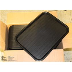 CASE OF CAFETERIA TRAYS
