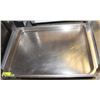 Image 1 : LOT OF 2 STAINLESS STEEL FOOD WARMER TRAY