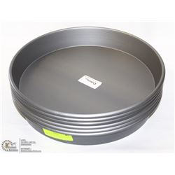 ON CHOICE: NEW ROUND DEEP DISH PANS - LOT OF 6