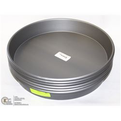 ON CHOICE: NEW ROUND DEEP DISH PANS - LOT OF 6