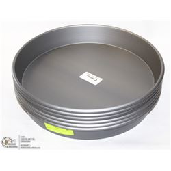 ON CHOICE: NEW ROUND DEEP DISH PANS - LOT OF 6