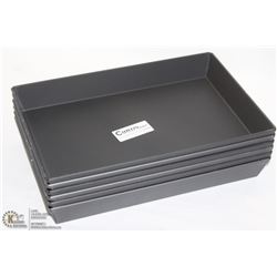 NEW RECTANGULAR BAKING PANS - LOT OF 6