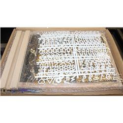 NEW 12"X18" COMMERCIAL MENU BOARD