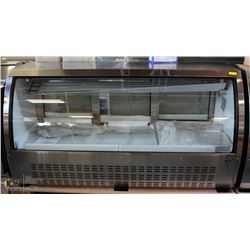 ON CHOICE: NEW 72" CURVED GLASS DELI COOLER