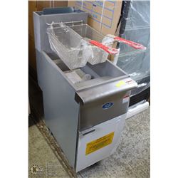 NEW ICB NATURAL GAS FRYER 3 TUBES