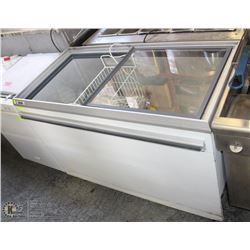 CELCOLD ICE CREAM FREEZER W/ SLIDING DOORS