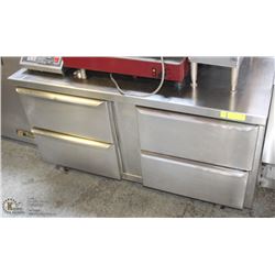 USED 48" EQUIPMENT STAND ON WHEELS WITH 4