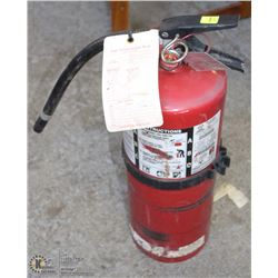 20LB A,B,C FIRE EXTINGUISHER CHARGED AND PINNED
