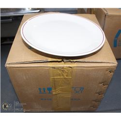 CASE OF NEW ROUND PLATES