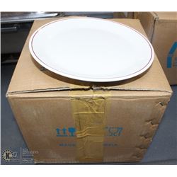 CASE OF NEW ROUND PLATES