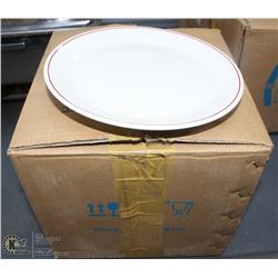 CASE OF NEW ROUND PLATES