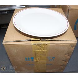 CASE OF NEW ROUND PLATES
