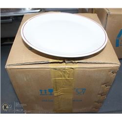 CASE OF NEW ROUND PLATES