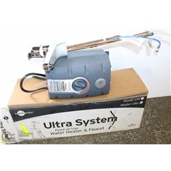 FAUCET WITH ON DEMAND HOT WATER TANK