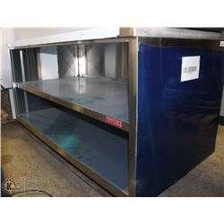 60" STAINLESS STEEL WORK TABLE , TOP UNIT