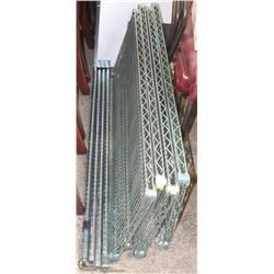 DISASSEMBLED CHROME METRO RACK