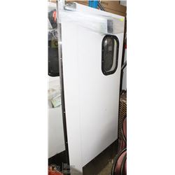 FIBERGLASS SWING DOOR/ W WINDOW 35.5"X77"