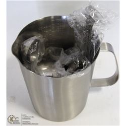 STAINLESS MEASURE SET - 10 PIECES