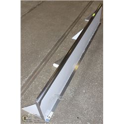 NEW 12" X 72" STAINLESS STEEL WALL SHELF