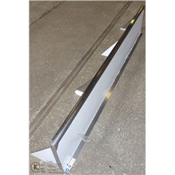 NEW 12" X 84" STAINLESS STEEL WALL SHELF