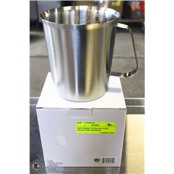 NEW 1000ML STAINLESS STEEL GRADUATED MEASURE