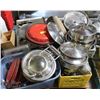 PALLET OF MISC COOKWARE