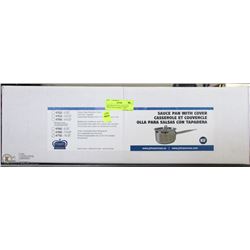 10QT HEAVY DUTY SAUCE PAN INDUCTION CAPABLE - NEW