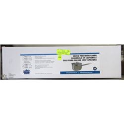 7.5QT HEAVY DUTY SAUCE PAN INDUCTION CAPABLE - NEW