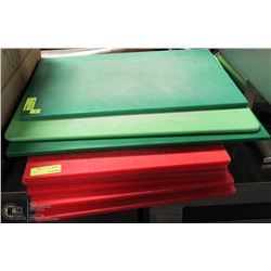 11 ASSORTED CUTTING BOARDS