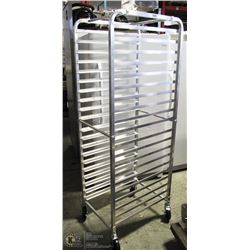 NEW ALUMINUM 20 PAN BUN RACK