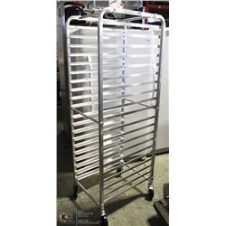 NEW ALUMINUM 20 PAN BUN RACK