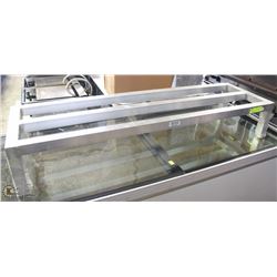 20"X48"X8" WELDED ALUMINUM DUNNAGE RACK,