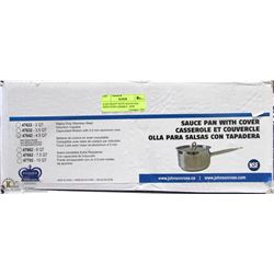 4.5QT HEAVY DUTY SAUCE PAN INDUCTION CAPABLE - NEW