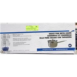 4.5QT HEAVY DUTY SAUCE PAN INDUCTION CAPABLE - NEW