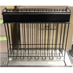 LOT OF TWO 7-SLOT JAM RACKS