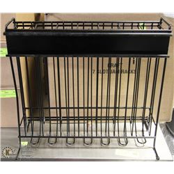 LOT OF TWO 7-SLOT JAM RACKS