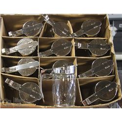 ON CHOICE: 12 CHROME SUGAR/SYRUP DISPENSER NEW