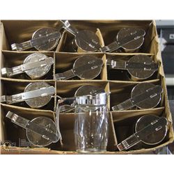 ON CHOICE: 12 CHROME SUGAR/SYRUP DISPENSER NEW