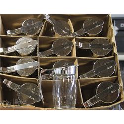 ON CHOICE: 12 CHROME SUGAR/SYRUP DISPENSER NEW