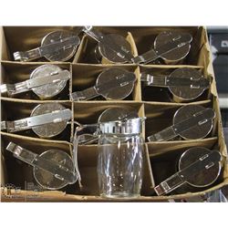 ON CHOICE: 12 CHROME SUGAR/SYRUP DISPENSER NEW