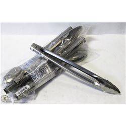8 NEW 12" STAINLESS EXTRA HEAVY DUTY TONGS