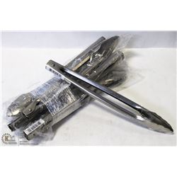 ON CHOICE: 8 NEW 9" STAINLESS EXTRA HD TONGS -