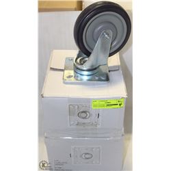 4 NEW CASTORS NON-LOCKING - 2-3/8"