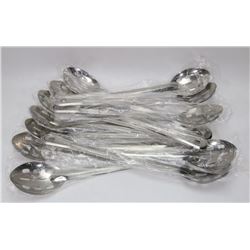 ON CHOICE: 12 NEW 15" STAINLESS SLOTTED SPOONS