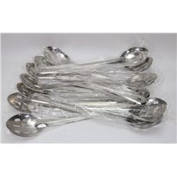 ON CHOICE: 12 NEW 15" STAINLESS SLOTTED SPOONS