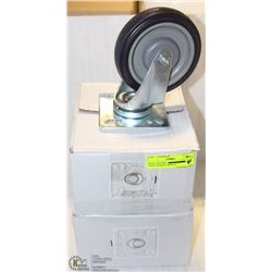NEW CASTORS NON-LOCKING WITH 4"