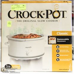 CROCKPOT THE ORIGINAL SLOW COOKER