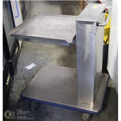 2 TIER BUSSING CART